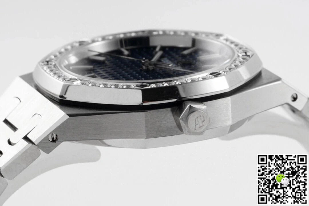 Audemars Piguet Royal Oak 77351ST.ZZ.1261ST.01 8F Factory 1:1 Best Edition Replica Watch Diamond-Set Bezel